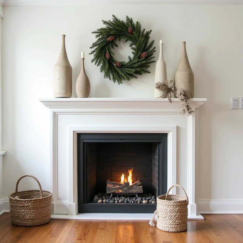Craft a Timeless Holiday Mantel Decor with Easy Layering