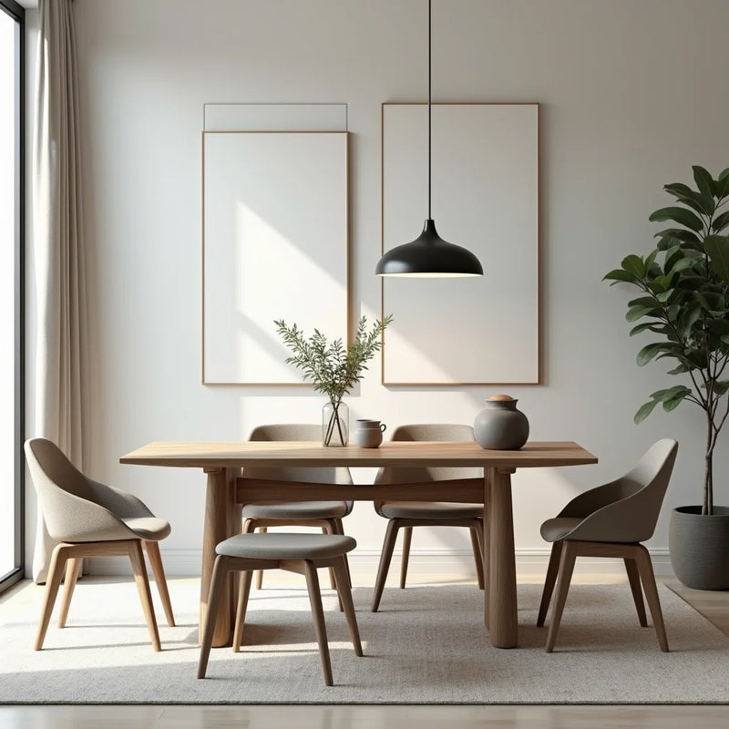 Design Rules for a Modern Dining Table and Chairs Set