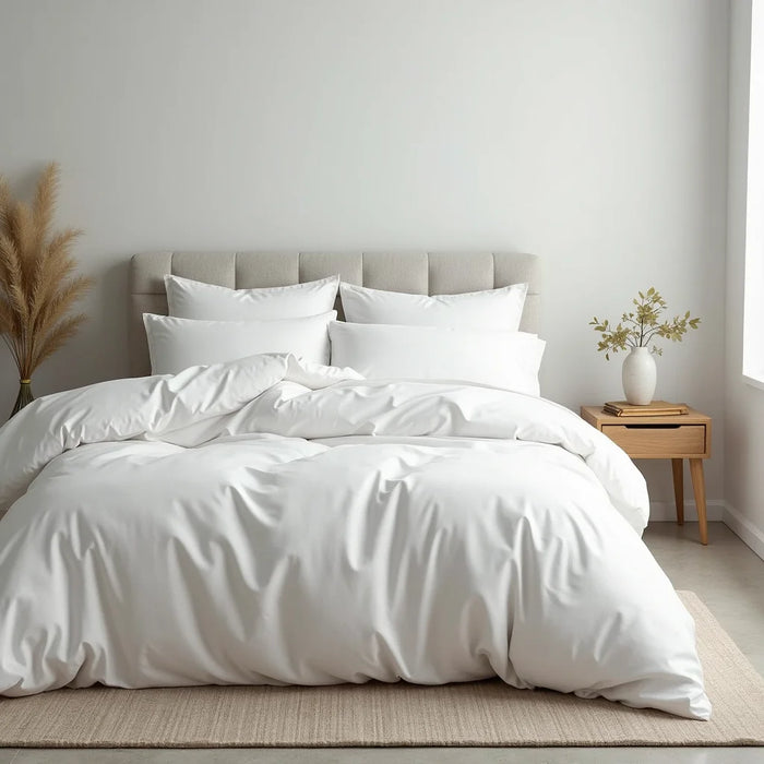 Linen Duvet Cover King - Find Your Perfect King Linen Duvet Cover by Weave and Weight