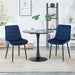 Dining Chair 2PCS（BLUE），Modern style，New technology，Suitable for restaurants, cafes, taverns, offices, living rooms, reception rooms.Simple structure, easy installation. - DTYStore