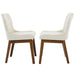 Ellis Dining Chair Set of 2 - Beige Linen - DTYStore