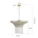 8-Light 23.6" Wide Crystal Waterfall Chandelier - DTYStore