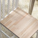 Farmhouse Armless Dining Chairs, Set of 4 with Slat Back, White - DTYStore