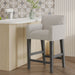 Upholstered 26 inch Counter Stool - Light Gray/Gray - DTYStore