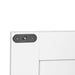 Bathroom Floor Storage Cabinet with Double Door Adjustable Shelf, White - DTYStore