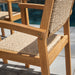 Mauricio Honey Wood Dining Chair - Set of 2 - DTYStore