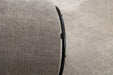 037-Chenille Fabric Swivel Accent Armchair Barrel Chair With Black Powder Coating Metal Ring,Gray Default -DTYStore