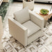 Decorative chairs, comfortable single sofa chairs in beige, soft and breathable seat cushions, soft cushioned armchairs, modern and comfortable sofa chairs in bedrooms/corners/reading rooms