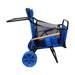 Beach Cart Chairs With Wheels 2 in 1 Foldable Beach Lounge Chair With Integrated Wagon Pull Cart Perfect for Backyard Pool or Picnic - DTYStore