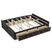 Wood Queen Size Platform Bed Frame with 6 Drawers, Espresso - DTYStore
