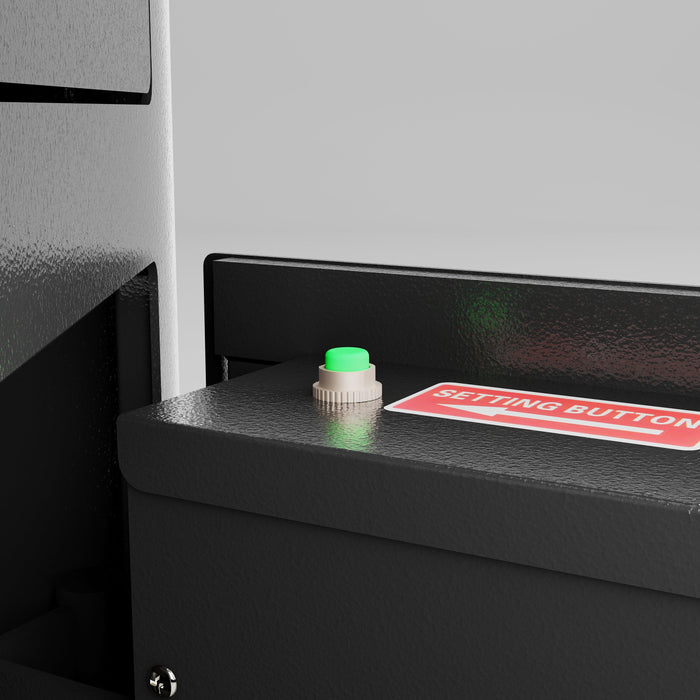 Digital Depository Safe Made of Carbon Steel Electronic Code Lock Depository Safe with Deposit Slot Depository Box for Home Hotel Restaurant and Office - DTYStore
