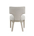 Kasa Linen & Champagne Finish Side Chair (Set of 2) - DTYStore