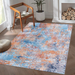 DTY Signature 6x9 Area Rugs, Washable Rug, Low-Pile, Non-Slip, Non-Shedding, Foldable, Kid & Pet Friendly - Area Rugs for living room, bedroom, kitchen, dining room rug - Perfect Gifts, (Multi, 6' x 9') - DTYStore