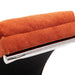 Linen Massage Chaise Lounge Indoor with Remote Control,Ergonomic Electric Massage Long Lounger with 5 Modes for Office, Living Room,Bedroom (Orange) - DTYStore