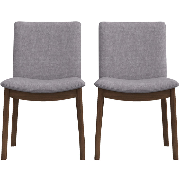Laura Mid-Century Modern Solid Wood Dining Chair (Set of 2) - DTYStore