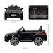 6V Kids Electric Ride On Car, Licensed Audi TT RS with Suspension System and Remote Control, Horn, 5 Songs, Lights, MP3 Player - Black