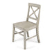 Roshan Farmhouse Acacia Wood Dining Chairs, Light Grey Wash (Set of 2) - DTYStore