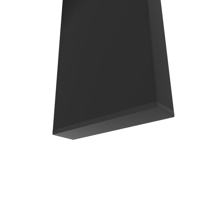 Modern Tempered Glass Black Dining Table, simple rectangular metal table legs living room kitchen table - DTYStore
