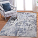 DTY Signature Collection 8X10 Grey/Denim /Abstract Non-Shedding Living Room Bedroom Dining Home Office Stylish and Stain Resistant Area Rug - DTYStore