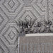 DTY Signature Collection 5X7 White /Geometric Indoor/Outdoor Area Rug - DTYStore
