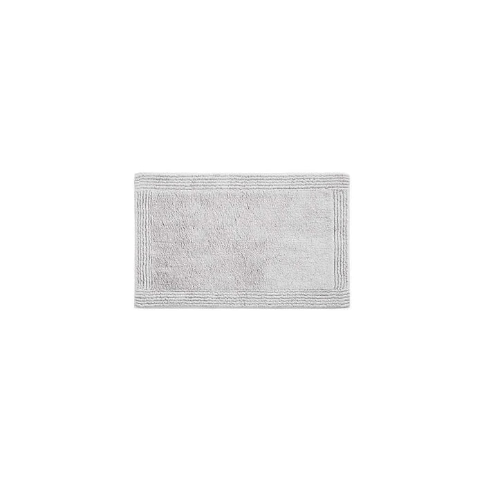 100% Cotton Tufted 3000GSM Reversible Bath Rug Grey 21x34' Default -DTYStore