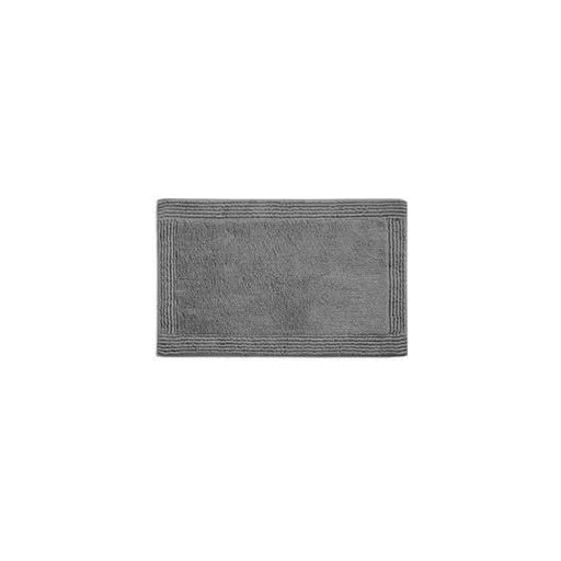 100% Cotton Tufted 3000 GSM Reversible Bath Rug Charcoal 21x34' Default -DTYStore