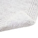 100% Cotton Tufted 3000 GSM Reversible Bath Rug White 24x72' Default -DTYStore