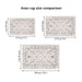 Area Rug 8x10 Vintage Bohemia Non-slip Washable Rug For Living Room Kitchen Bedroom Living Room Flower Design Light Khaki/Beige - DTYStore