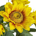 10.2 x 11 x 18.9'H Artificial Yellow Sunflower BushX9,4 Pack Default -DTYStore