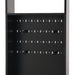 Contemporary 39.3''Wx70.8''H Hall Tree Storage with Cushioned Storage Bench, Multifunctional Hallway Shoe Cabinet with Pegboard, Modern Coat Rack with 4 Hooks for Entryway, Mudroom, Black - DTYStore