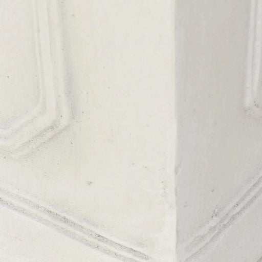 10.75 x 11.00 Antique White Magnesium Oxide Planter Default -DTYStore