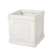 10.75 x 11.00 Antique White Magnesium Oxide Planter Default -DTYStore