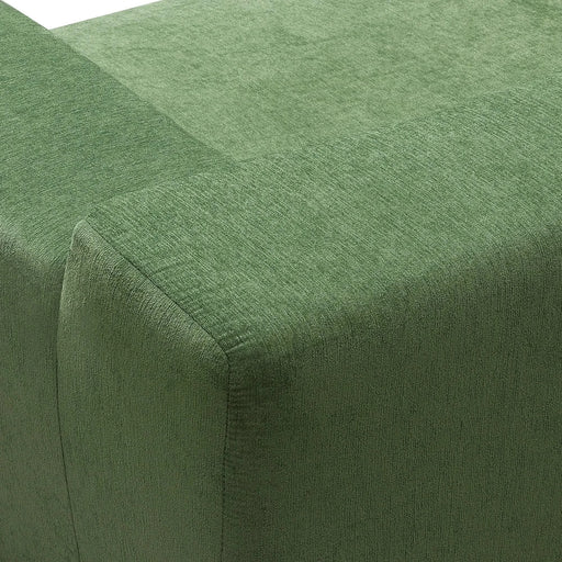 109*68' Modular Sectional Living Room Sofa Set, Modern Minimalist Style Couch, Upholstered Compressed Sofa for Living Room, Bedroom, Salon, 2 PC Free Combination, L-Shape, Cream Default -DTYStore