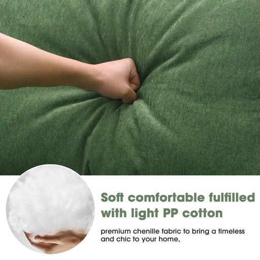 109*68' Modular Sectional Living Room Sofa Set, Modern Minimalist Style Couch, Upholstered Compressed Sofa for Living Room, Bedroom, Salon, 2 PC Free Combination, L-Shape, Cream Default -DTYStore