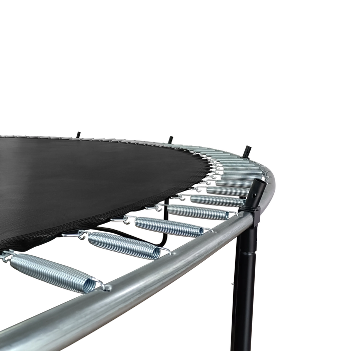 10FT Pumpkin Trampoline, Outdoor Trampoline with Basketball Hoop, Enclosure Net and Ladder Default -DTYStore