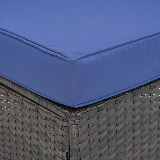 10 Piece PE Rattan Patio Furniture Set, Sectional Sofa Set, Outdoor Patio Furniture Set With Cushions & Tempered Glass Coffee Table Default -DTYStore