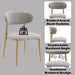 Kacey Gray Boucle Finish Side Chair (Set of 2) - DTYStore