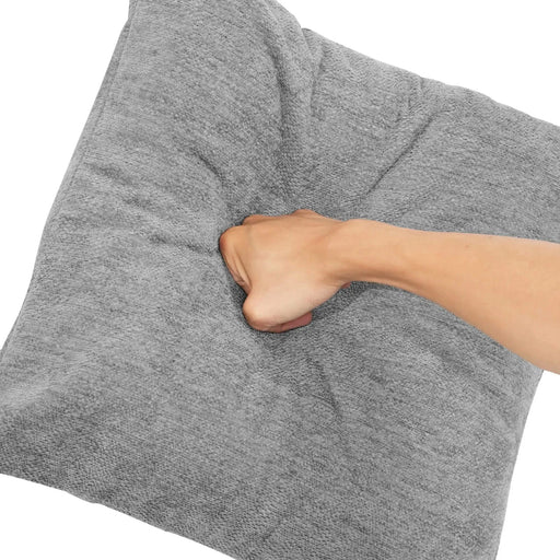 111.2' Modern L-Shaped Sectional Sofa – Modular Velvet Couch with Adjustable Configurations, Soft Mélange Fabric in GREY, Stylish & Comfortable for Living Room, Bedroom, and Lounge Areas Default -DTYStore