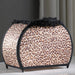 11.75' In Leopard Animal Print Purse W/ Black Faux Handle Table Lamp Default -DTYStore