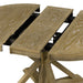 Retro Functional Extendable Dining Table with a 12" Leaf for Dining Room and Living Room (Natural Wood Wash) - DTYStore