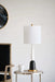 11x11x30.2' Metal Table Lamp Default -DTYStore