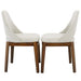 Weston Dining Chair Set of 2 - Beige Linen - DTYStore