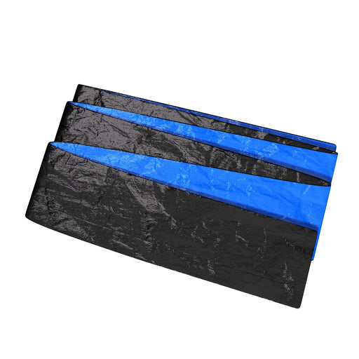 12FT Trampoline (Double-side color pad) ,  Trampoline for Kids and Adults with Enclosure Net and Ladder,Curved fence pole- DTY Store