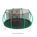 12FT Trampoline, Outdoor Trampolines for Kids and Adults, Recreational Trampoline with Enclosure Net & Ladder, Round Trampoline ASTM Approved Default -DTYStore