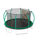 12FT Trampoline, Outdoor Trampolines for Kids and Adults, Recreational Trampoline with Enclosure Net & Ladder, Round Trampoline ASTM Approved Default -DTYStore