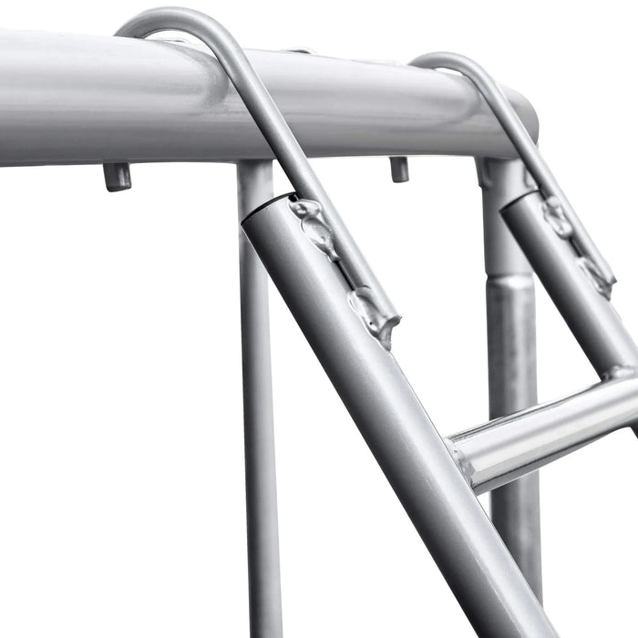 12FT Trampoline for Adults & Kids with Basketball Hoop, Outdoor Trampolines w/Ladder and Safety Enclosure Net for Kids and adults Default -DTYStore