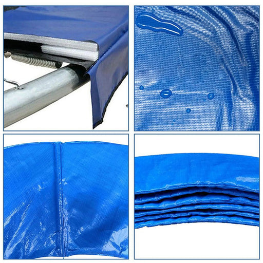 12 FT TRAMPOLINE INSIDE SAFETY NET WITH BASKETBALL HOOP Default -DTYStore