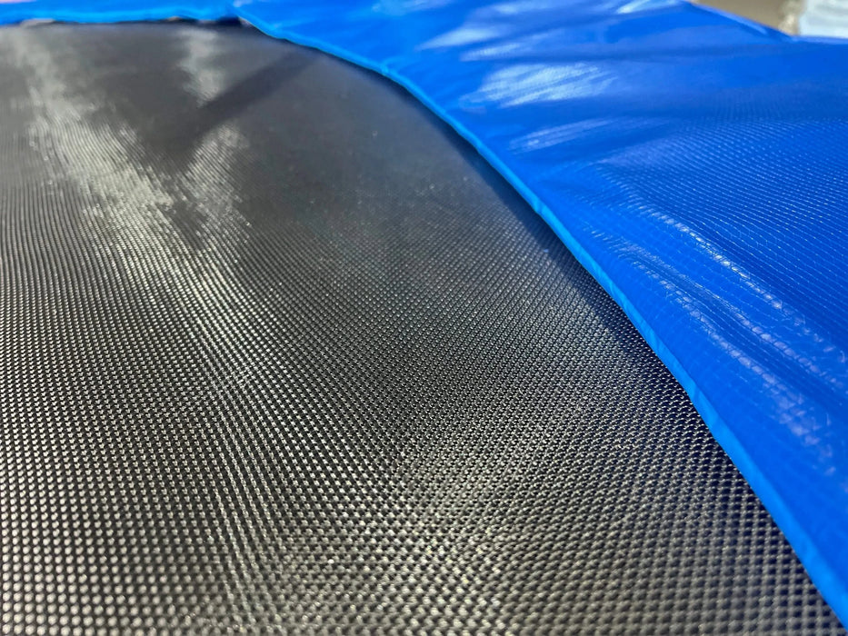 12 FT TRAMPOLINE OUTSIDE SAFETY NET WITH BASKETBALL HOOP Default -DTYStore