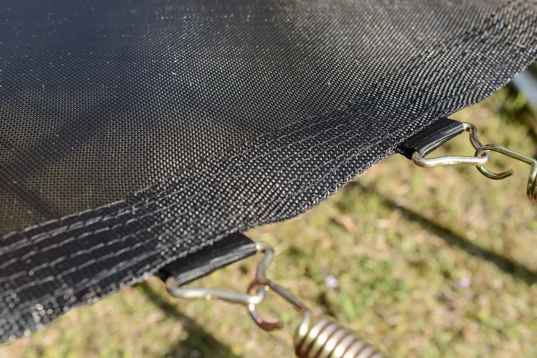 12 FT TRAMPOLINE OUTSIDE SAFETY NET WITH BASKETBALL HOOP Default -DTYStore