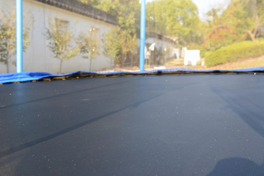 12 FT TRAMPOLINE OUTSIDE SAFETY NET WITH BASKETBALL HOOP Default -DTYStore